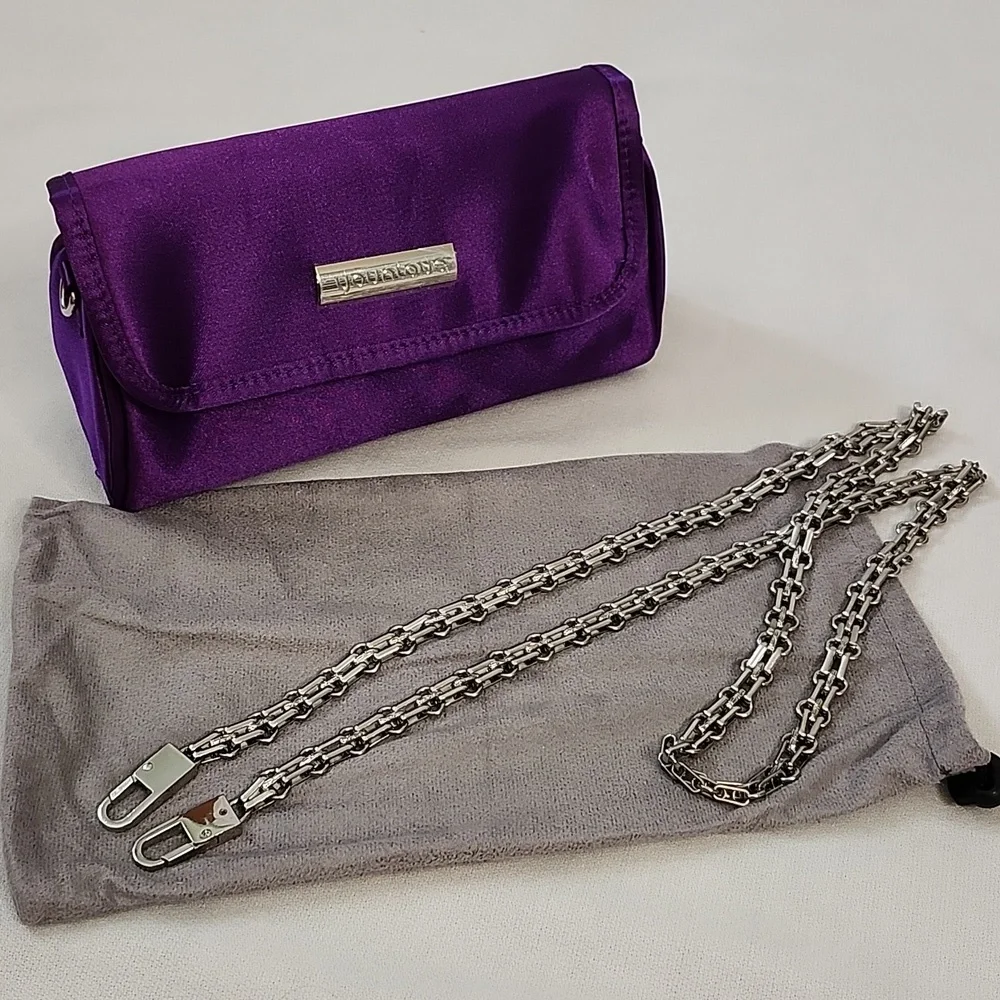 Nwot Younique Limited Edition Purple Crossbody/Clutch Bag